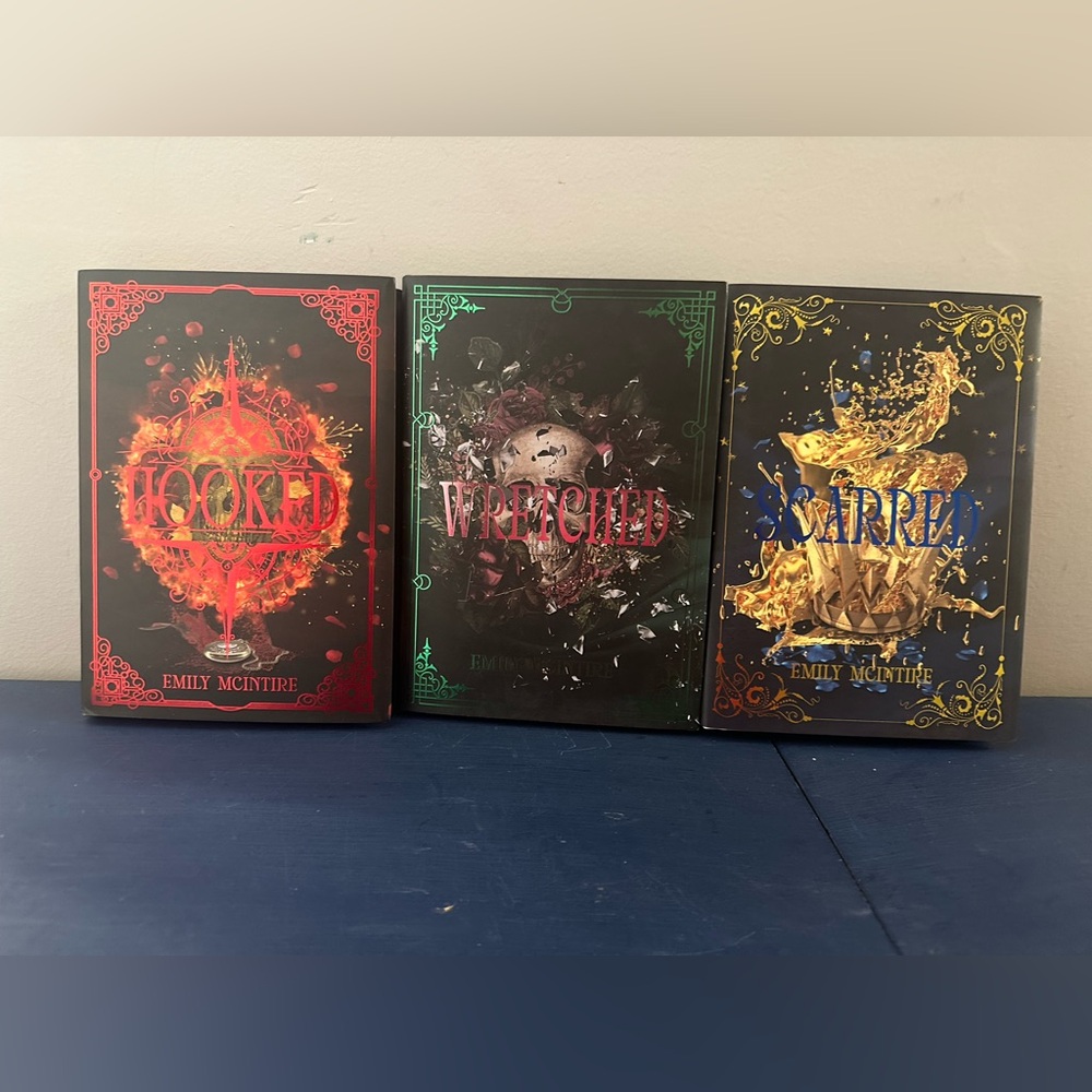 Emily McIntire fabled set signed